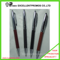 Promotional Heavy Metal Pen with Leather Barrel for Gift (EP-P7311)